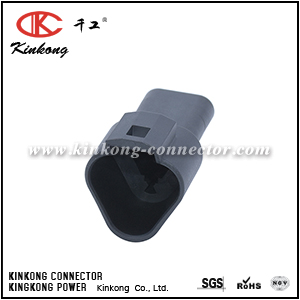 DT04-3P-E004 TE 3 pins blade crimp connectors