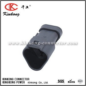 DT04-3P-E005 TE 3 pin blade crimp connector