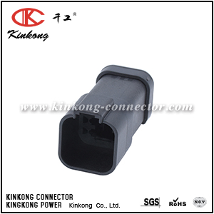 DT04-6P-E005 AT04-6P-EC01BLK  6 pin male electrical connector 