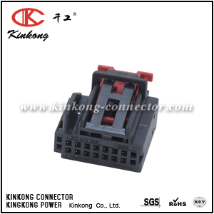 1K0 972 928 16 pole Audi automatic air conditioning panel wiring connector