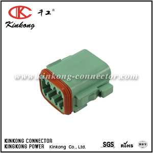 DT06-08SC-P012 8 hole female crimp connector