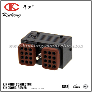 DRC16-24SBE-P013 24 ways female automotive connector 