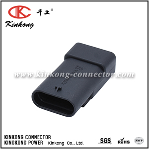 4 pin blade waterproof automotive connectors CKK7042T-1.0-11 With mating latch at both side