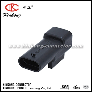 3 pin male waterproof automotive wire connectors  CKK7032-1.0-11