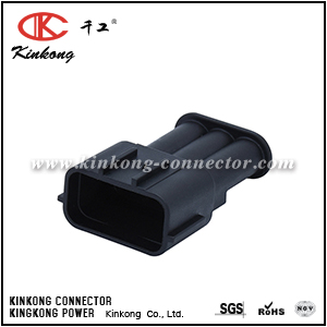 Kinkong 3 pin male waterproof automotive connector CKK7038F-2.2-11