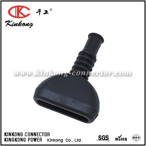 Rubber boot for 6 way automotive connector CKK-6-003