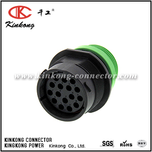 HDP24-24-16SN-L015 16 hole receptacle auto connection 