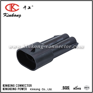 12084167 2 pin male automotive electrical connectors CKK7022D-2.8-11