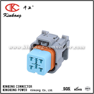 6189-6887 4 pole receptacle Fuel Pump connector for Honda Accord CRV CKK7042B-2.2-21