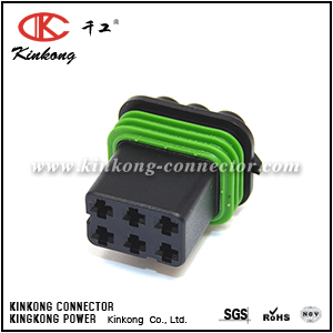 15344052 6 pole female Ducon 2.8 Sealed connector 