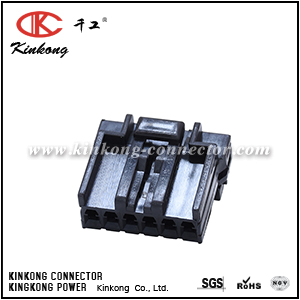 174923-2 6 way female crimp connector CKK5062B-1.8-21