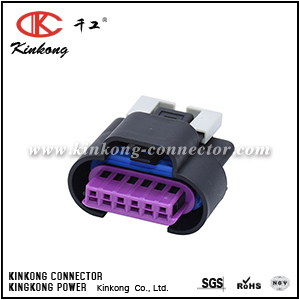 15336013 6 hole female auto connector CKK7061D-1.5-21