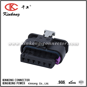 1-1718646-1 6 pole female automotive connector CKK7061Y-1.0-21 