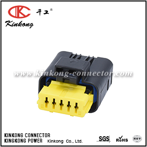 211 PC 05 2S 0 081  5 hole female waterproof automotive electrical socket    CKK7051B-2.5-21
