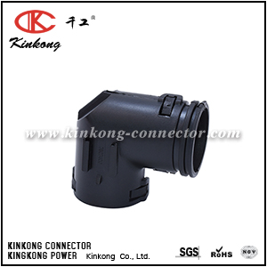 7807400 HINGED 90 DEGREE ELBOW TO SUIT NW17 CONDUIT FLEXIBLE CONVOLUTED CORRUGATED TUBING