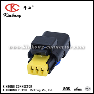 211PC032S0049 3 pole female cable connectors CKK7031-2.5-21
