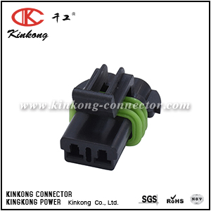 2 pole female cable connector CKK7022N-2.8-21