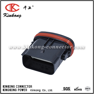 16 pin male waterproof car connectors CKK7161C-1.0-11