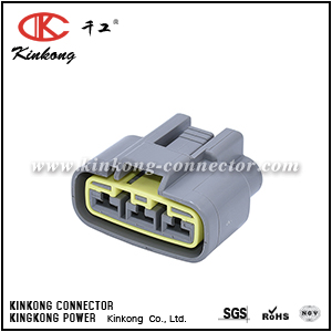QLW-A-3F-GR 3 way receptacle automotive connectors CKK7039A-6.3-21