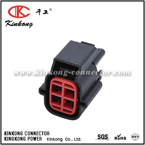 E-3938 WPT-182(Tin) 1U2Z-14S411-AUA Kinkong 4 hole female connector for FORD  CKK7042-2.2-21