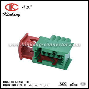 144998-6 4 pole receptacle Oxygen Sensor plug CKK7048G-3.5-21