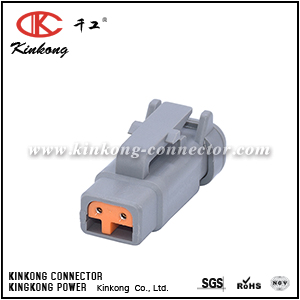 DTM06-2S-P006 2 hole female socket housing 