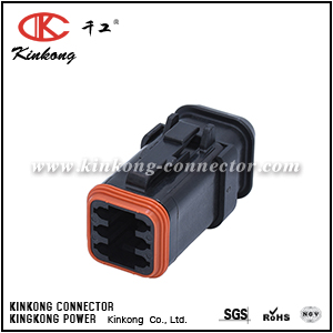 DT06-6S-CE13 6 ways female socket housing 