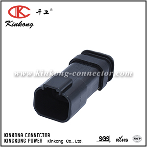 DT04-4P-CE09 AT04-4P-SR02BLK 4 pin male electric wire connector 