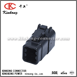 DTM06-6S-E004 ATM06-6S-BLK 6 pole female socket housing