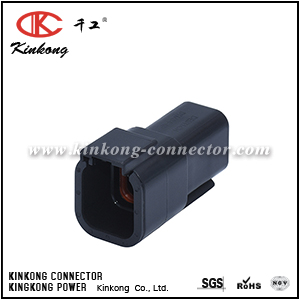 DTM04-6P-E004 ATM04-6P-BLK 6 pins male automotive connector