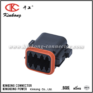 DT06-08SA-CE10 8 ways female waterproof automotive connector