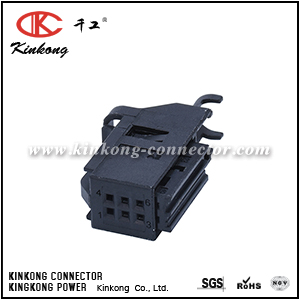 6 hole female automobile connector 1121500607KB001 CKK50611-0.7-21