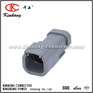 DTM04-4P-E003 4 pin male waterproof plug DTM04-4P-E003-001 DTM04-4P-E003-Equivalent