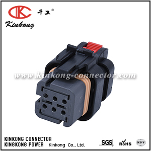 776433-2 6 pole electrical waterproof receptacle plug 1121700615GG001 CKK3065G-1.5-21