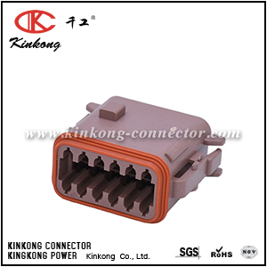 DT06-12SD-CE06-Equivalent 12 hole female crimp connector