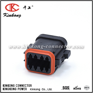 DT06-08SB-CE05 8 ways female waterproof automotive connector