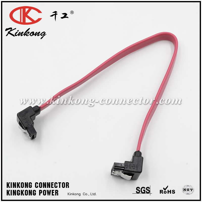 90-degree right-angle SATA III data cable